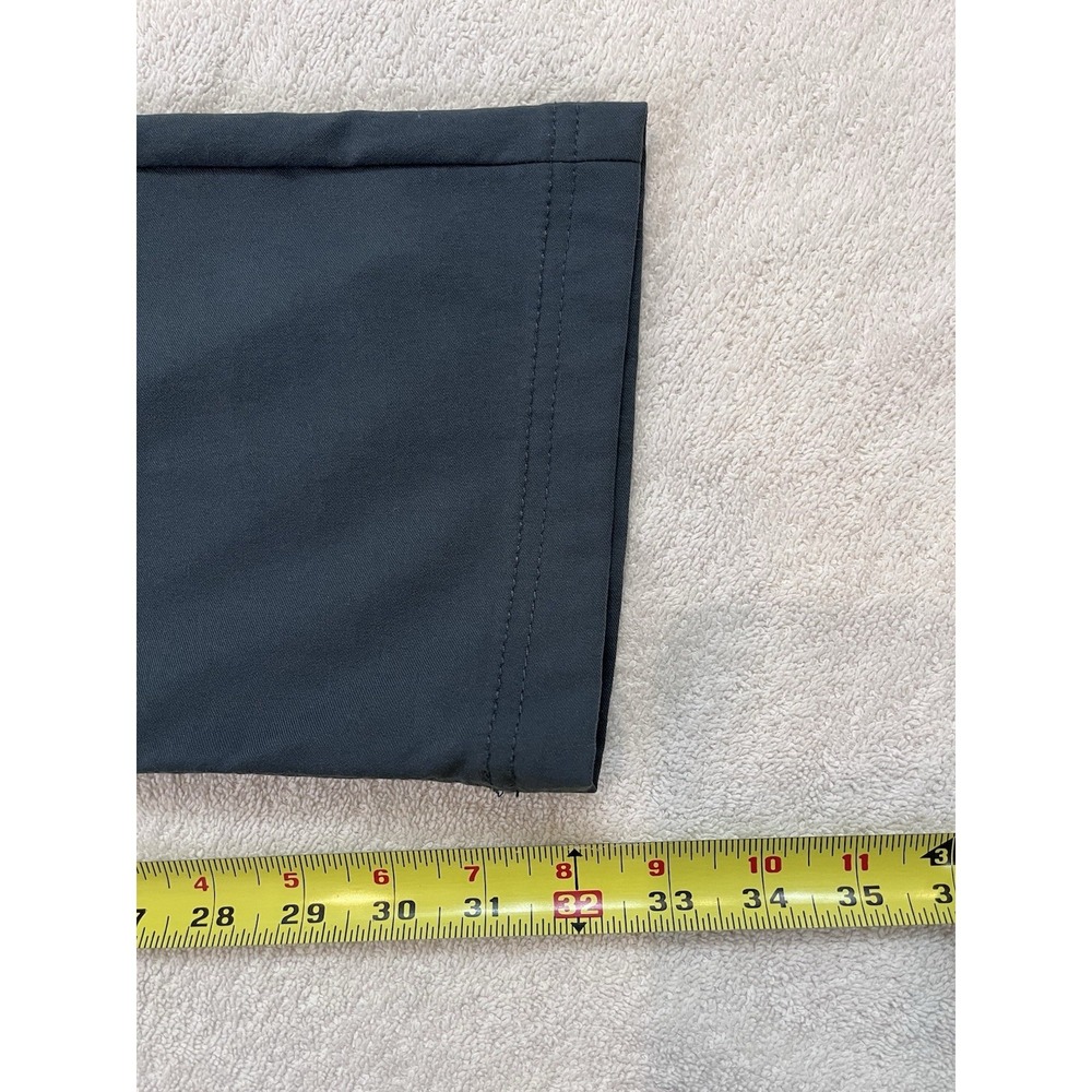 Prana Brion II Slim Fit Pant Men's 38x32 Blue Gray Hiking Stretch Chino 1965551 - Picture 8 of 8